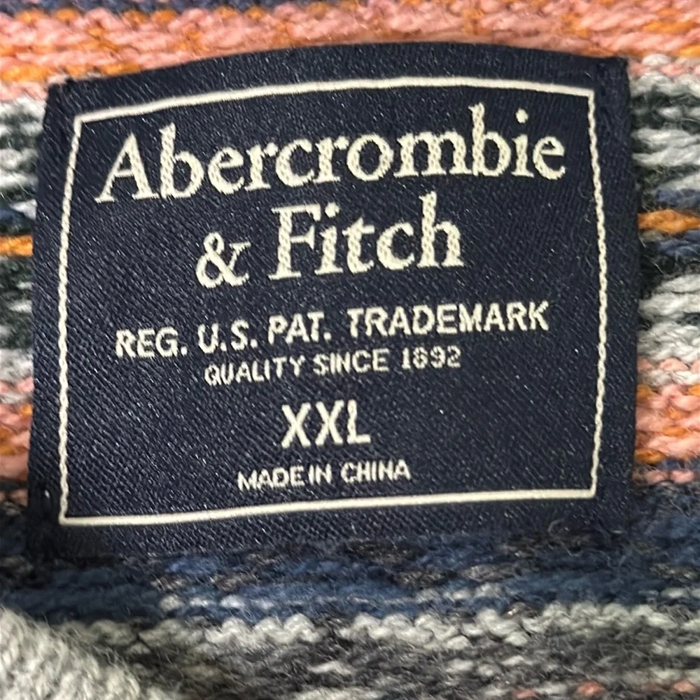 Abercrombie & Fitch Wool Blend Fair Island‎ Sweater Size XXL